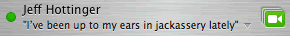 iChat Jackassery Status